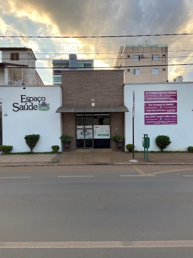 Fachada do Espaço Saúde, em Patos de Minas